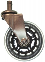 Rubber Roller Blade Style Chair Wheels